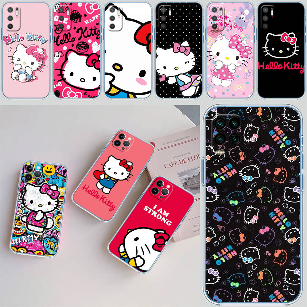 Cute Hello kitty Phone Case for Motorola G14 G15 G24 G30 G31 G32 G34 G41 G42 G51 G52 G50 G60S G60 G62 G72 G71 G73 G84 G85 G200 E32