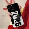 Neu 2026 für iphone17promax Handyhülle apple 16/14pro Neujahr 13/12/15/11x