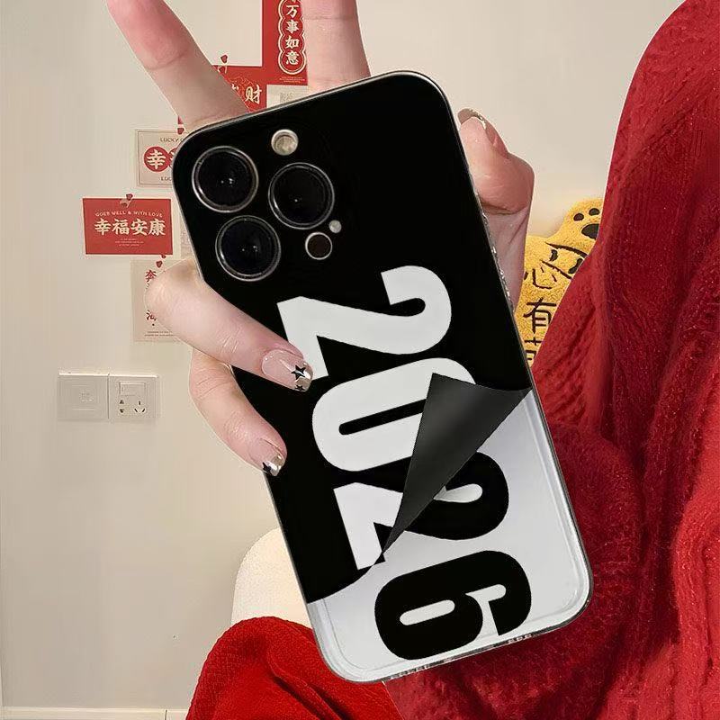 Neu 2026 für iphone17promax Handyhülle apple 16/14pro Neujahr 13/12/15/11x