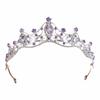 Baroque Queen Princess Crown Rhinestone Prom Jewelry New Crystal Tiara  Wedding Party