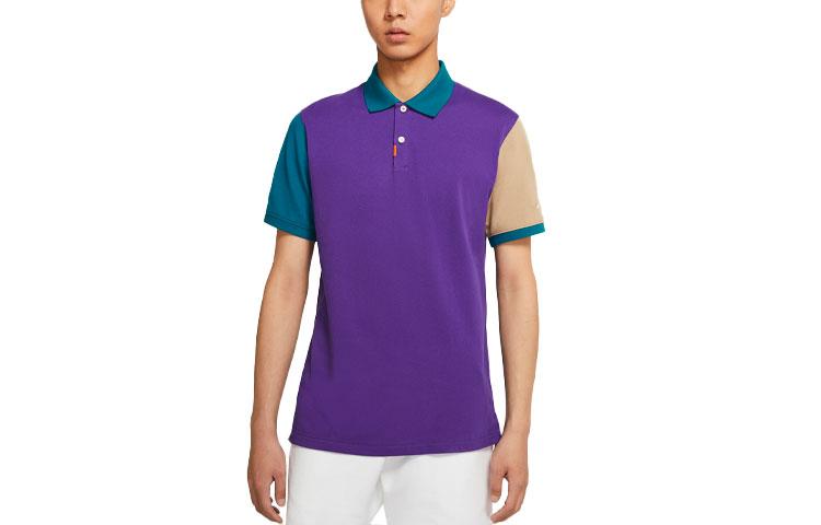 

Nike Polo Shirts Men s Multicolor Polo Collar Moderate Straight Fit CV2481-547 XXL