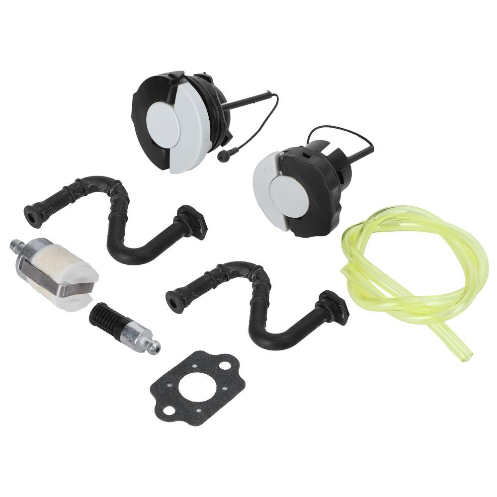 Compact Fuel Oil Cap ABS Vent Hose Filter Kit Durable Oil Filler Cap for STIHL MS261 MS271 MS291