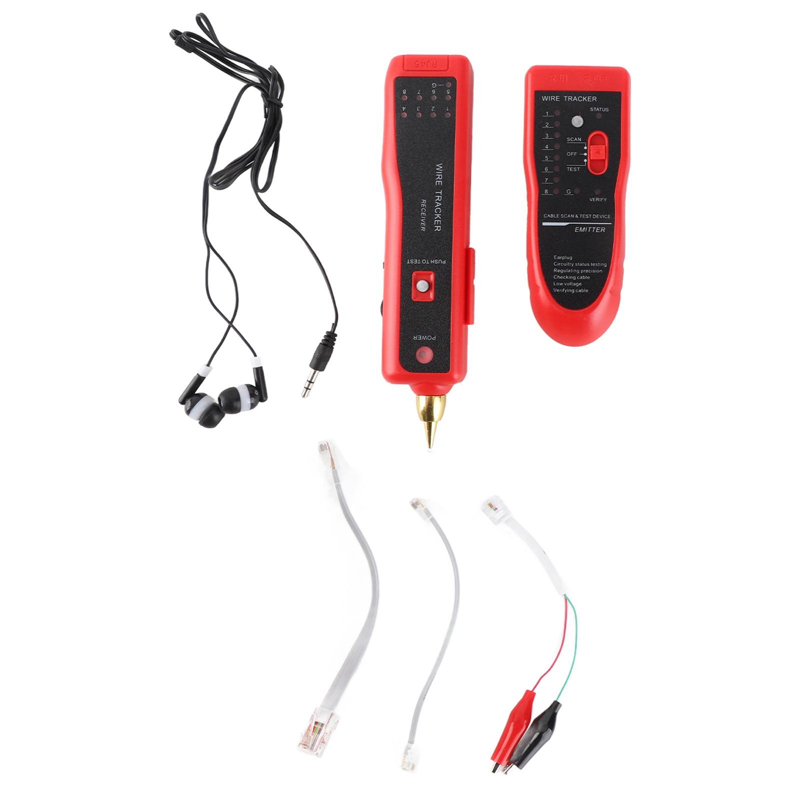 

Multifunction Cable Tester Wire Locator Line Finder for Telephone Line Network Cable