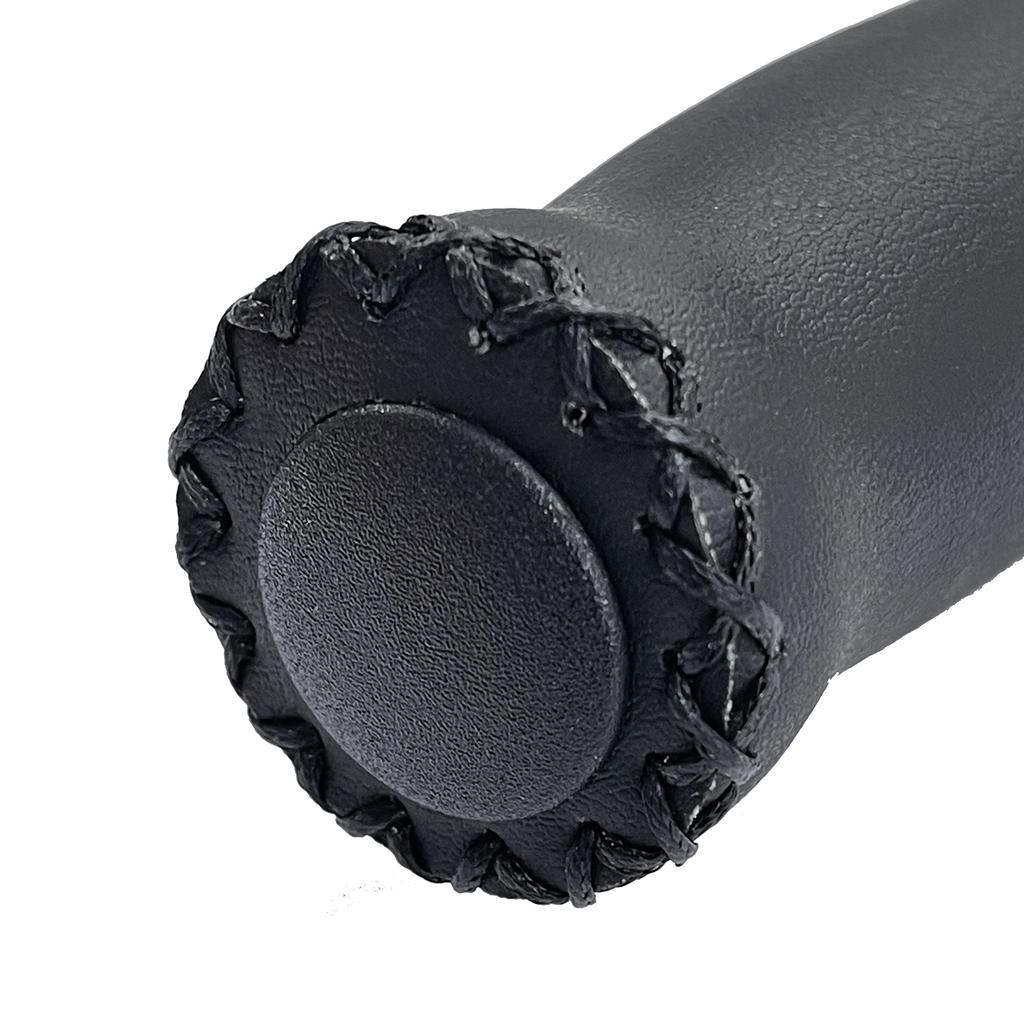 Velo Bicycle Grips [Barrel-Shaped Grips] Black 92mm (Left and Right Set) VLG-617-2A Small