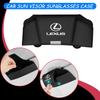 Car Visor Glasses Holder Magnetic Sunglasses Storage Box Interior For Lexus UX250h RX450h CT200h RX400h NX300h RX350 RX300 GX