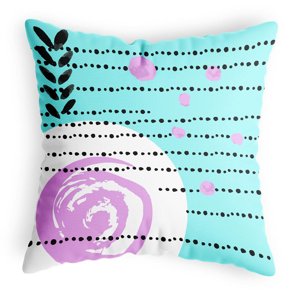 Nordic Style Pillowcase, Small, Fresh and Multi-color Outdoor Camping Pillowcase, Durable and Soft, Household and Commercial Pillowcase