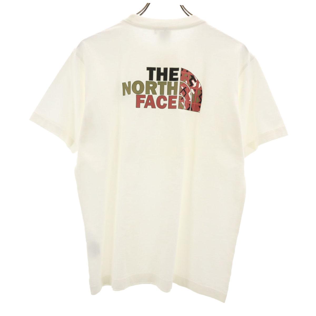 

THE NORTH FACE Back logo Short sleeve T-shirt S white Outdoor NT34321 Men s Used