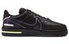 Nike Air Force 1 React Black Violet Star Barely Volt CD4366-001