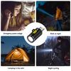 LED Outdoor Keychain Flashlight Type C Powered Mini Pocket Flashlight Small Emergencies Light for Camping Hiking Emergencies
