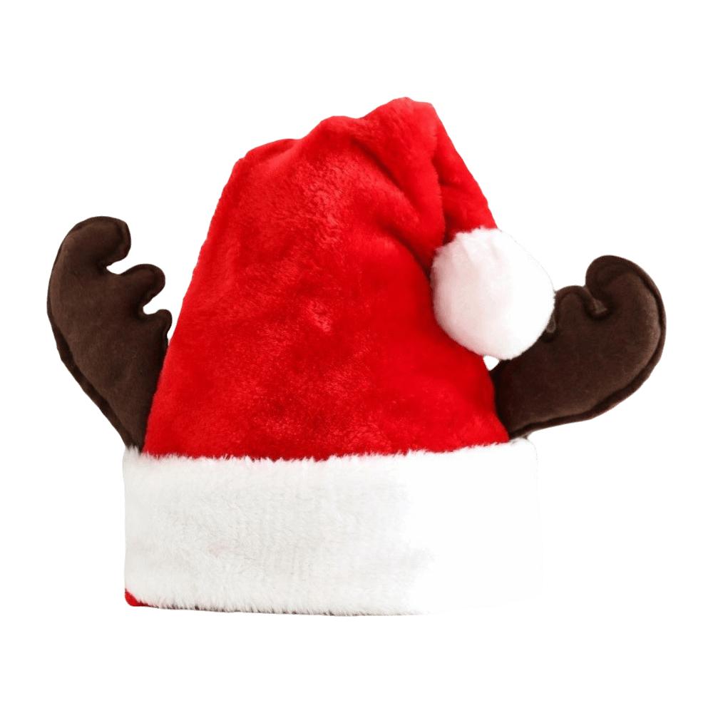Cosplay Soft Plush Christmas Hat Tree Elk Festive Santa Claus Hat Funny New Year Clown Hat Party
