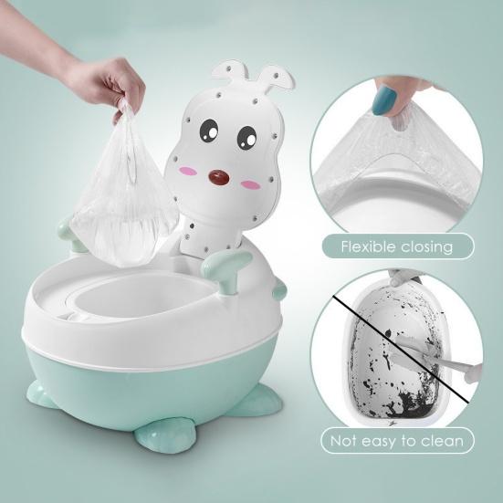 100 Stück/10 Rollen Einweg-Baby Kinder Töpfchenstuhl Beutel WC-Sitz Einlage