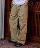 HOODHOOD Multi-Pocket Utility Detachable Pants Beige
