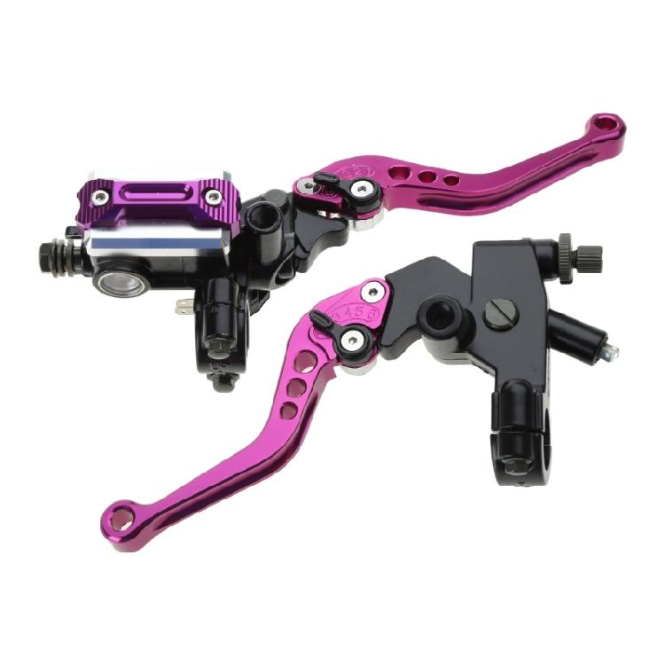 Motorcycle Brake Clutch Master Cylinder Reservoir Levers 7/8"
