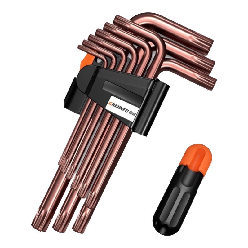 GREENER S2 Extended Torx Hex Wrench Set