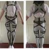 Japanese Attack On Titan Cloak Shingeki No Kyojin Scouting Legion Cosplay Costume Anime Cosplay 3 PCS Full Set