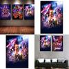 Nadčasový plakát Avengers Endgame Infinity War 24x36 hedvábná látka