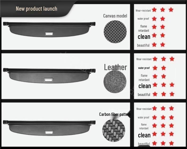 Dongfeng Fengshen AEOLUS AX7 Trunk Cargo Cover Partition