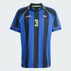adidas Originals Herren Kragen Fußball Trainings gestreiftes T-Shirt KD2307