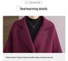 2025 Winter Plus Size Double-Sided Fleece Jacket for Middle-Aged Women - Mid-Length Autumn/Winter Coat