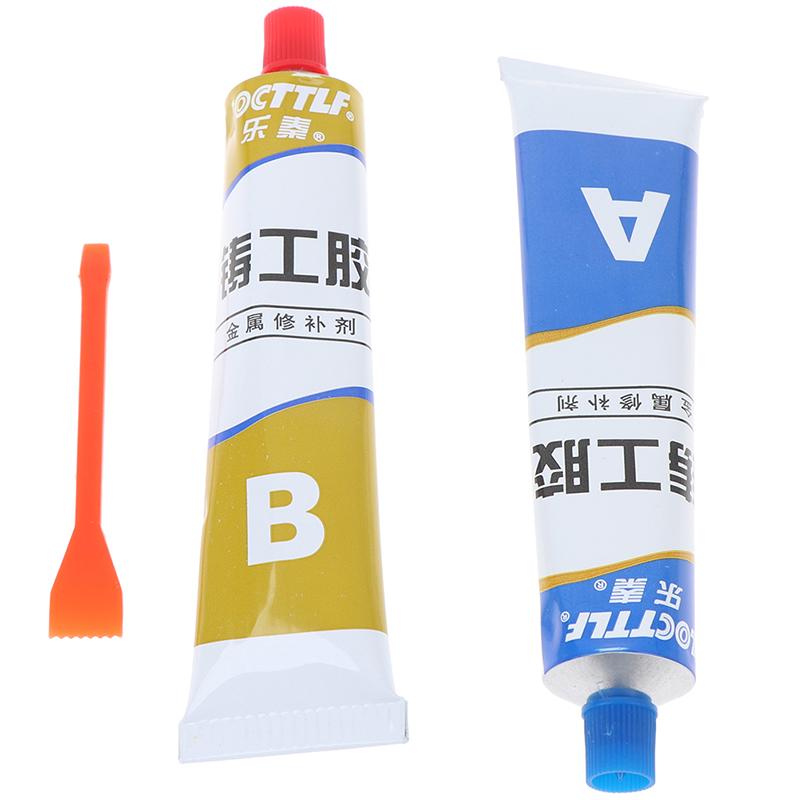 Buy High Temperature 100G AB Glue Metal Repair Glue Cast Strength Repairing Adhesive at
