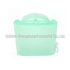Silicone Ice Cube Tray with Lid: 4-Grid Frozen Soup & Food Storage Box