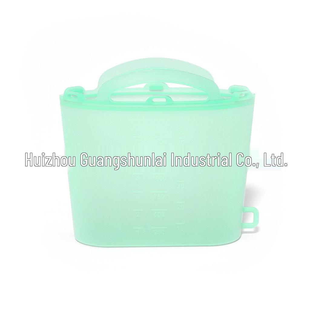 Silicone Ice Cube Tray with Lid: 4-Grid Frozen Soup & Food Storage Box