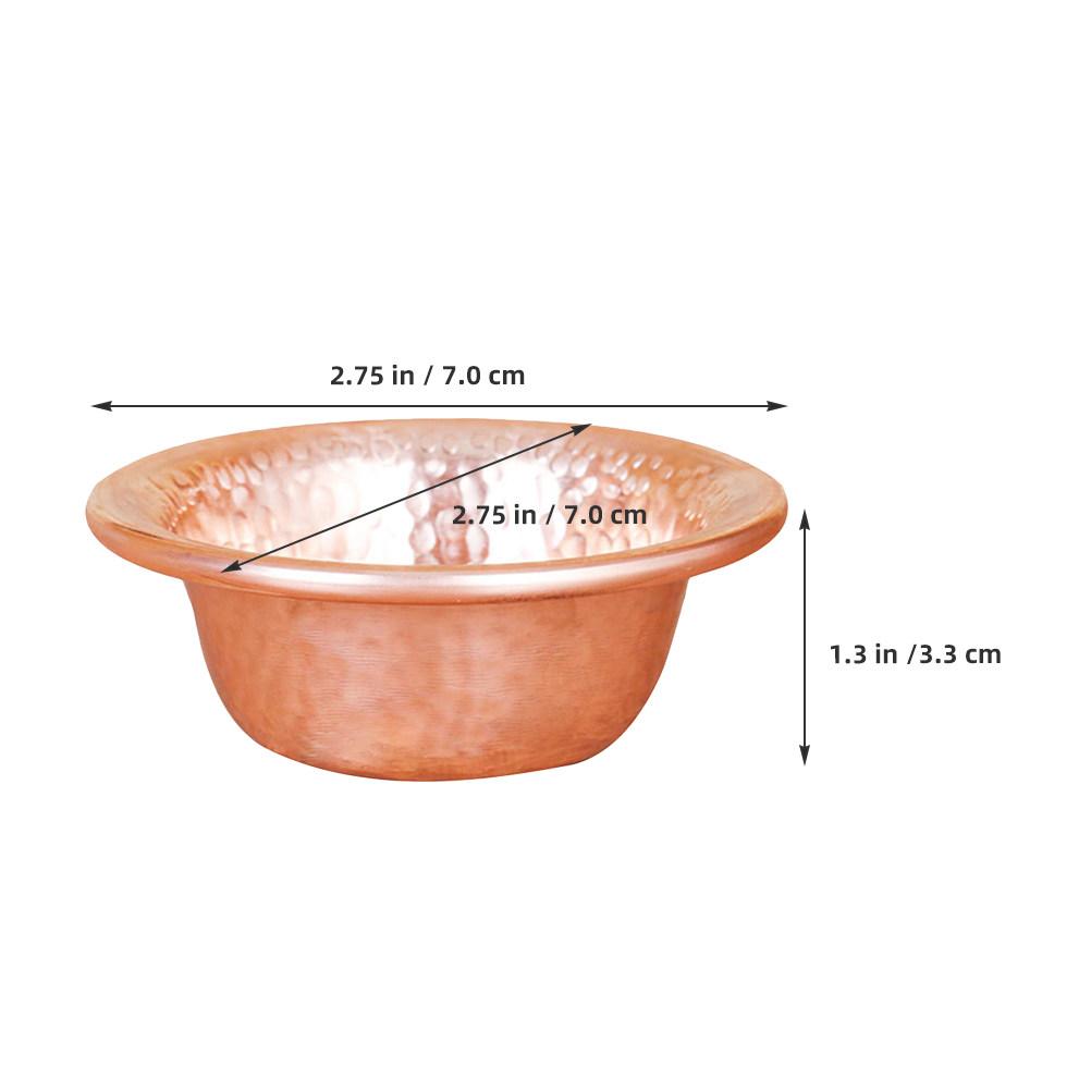 

Copper Offering Bowl for Buddhist Worship Water Offering Cup Traditional Design Holy Water Bowl Temple Home Decor Tibetan Cup other