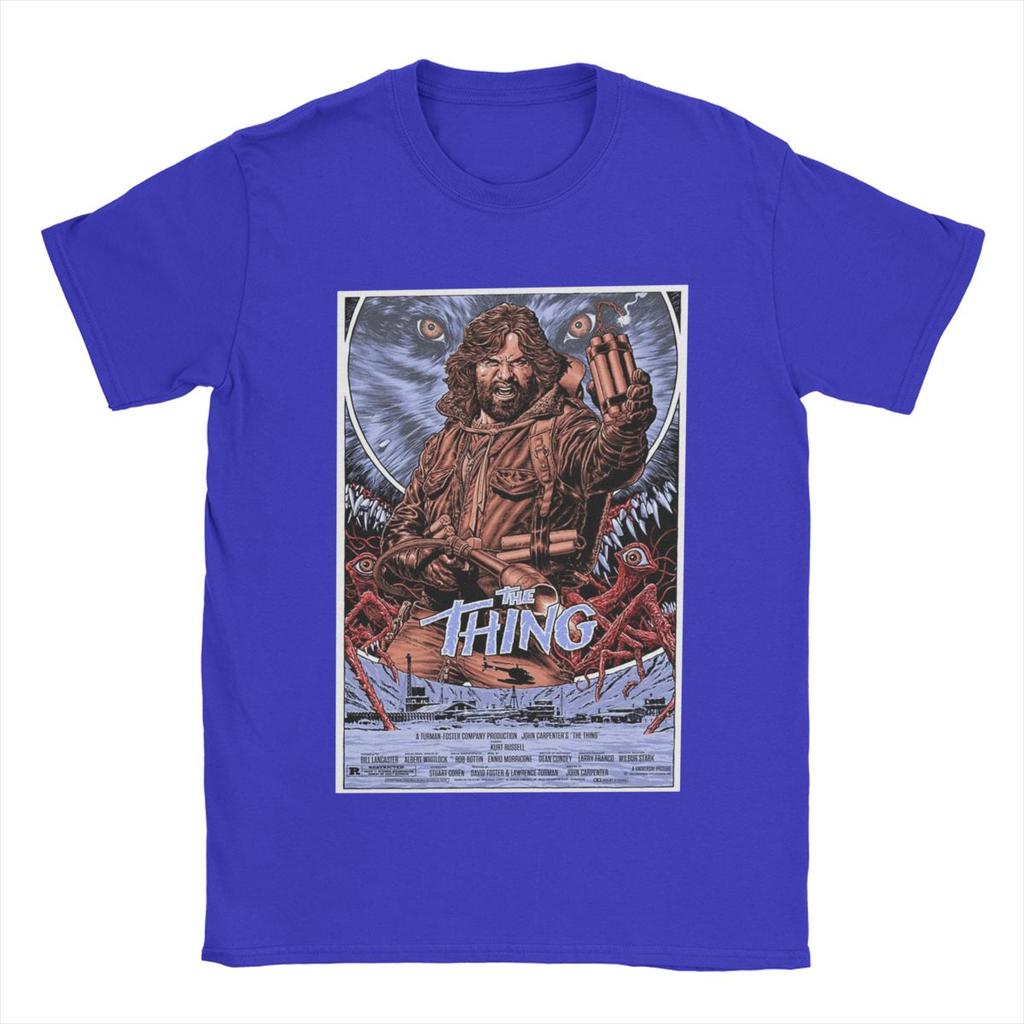 Věc Hororový film Tričko Pánské Čistá Bavlna Vtipná Trička Kulatý Výstřih Tričko Krátký Rukáv Topy Grafický Potisk