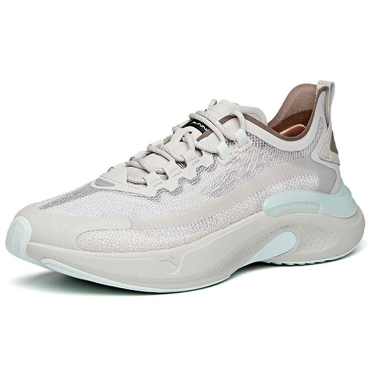 Anta Speed Shock Absorption Non-Slip Durable Low-Top Running Shoes Men Sneakers Gray 912125536-1