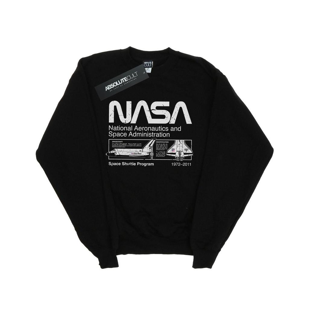 NASA Girls Classic Space Shuttle Sweatshirt