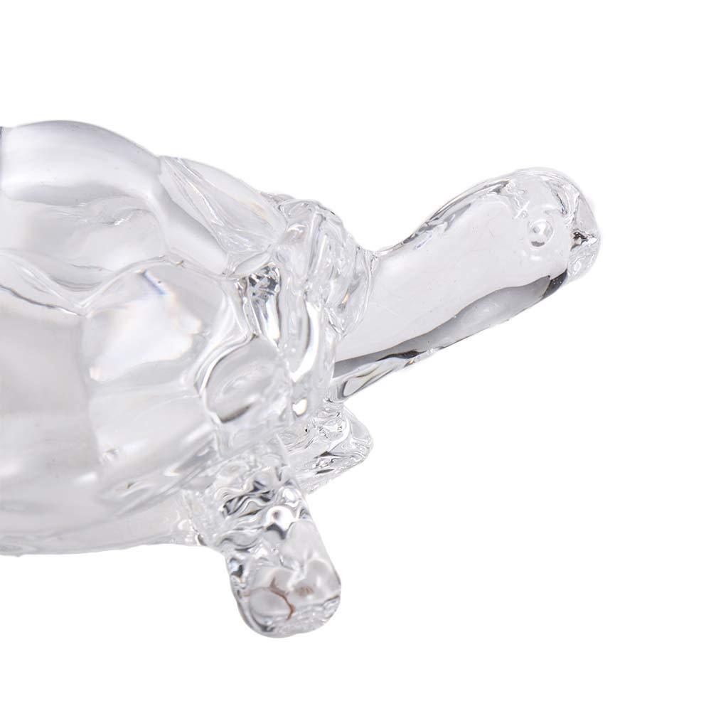Fish Tank Landscaping Home Decoration Tortoise Statue Crystal Turtle Craft Gift Desktop Ornament