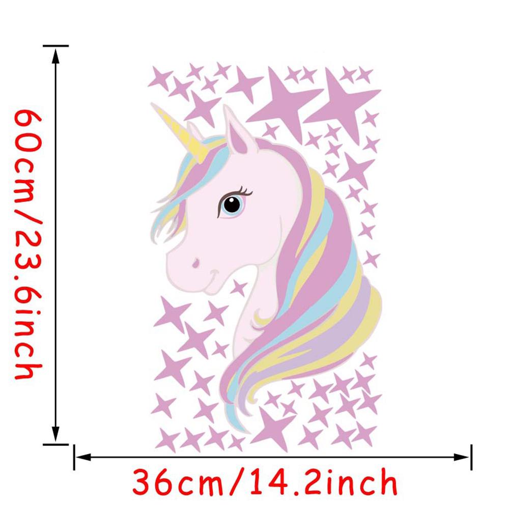 1 Pc Unicorn Theme Wall Sticker Fantastic Safe Waterproof Wallpaper For Children S Room Porch Kupit Nedorogo Vygodnye Ceny Besplatnaya Dostavka Realnye Otzyvy S Foto Joom