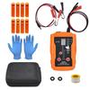 Car Fuel Cleaning Injector Tester DIY Cleaner Kit with 8 Pulse Modes 8 Test Leads LCD Display