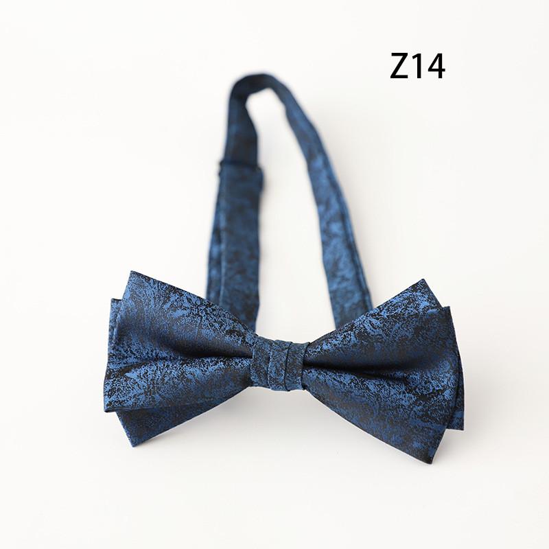 Klasyczny poliestrowy krawat w kwiaty dla mężczyzn, w formalnym stylu, na wesela