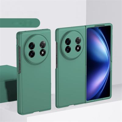 High Quality Solid Color PC Hard Matte Skin Feel Phone Case for VIVO X Fold 5 Fold 3 Fold 3 Pro Shockproof Protective Back Cover Full Coverage Shell