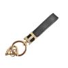 Goddess Diamond-Studded H-Shaped Lychee Grain Car Keychain - TikTok Hot Style, High-End Fashion
