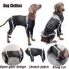 Premium Polyester Dog Clothes For Halloween Transform Your Dog Into A Cool Skeleton