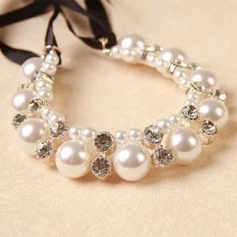 Fashion Sequins Beaded Plastic Masonry Lace Collar DIY Women's Clothing Corsage One-piece Skirt Shopping Trip Wild Decoration