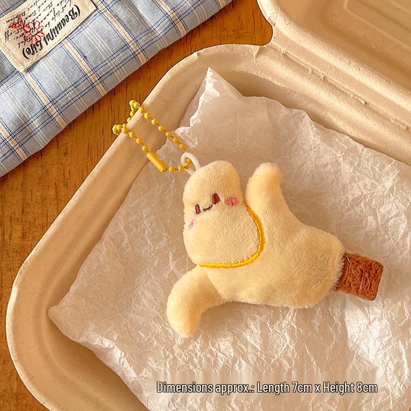 Cute Plush Doll Pendant Keychain for Customer Appreciation and Event Gifts