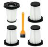 Compatible Replacement Parts for Iris Ohyama HEPA and Handheld Vacuum Cleaners and of IC-H50-B, IC-H50 Filters, IC-H50-CW IC-H50-HA (Pack 4)