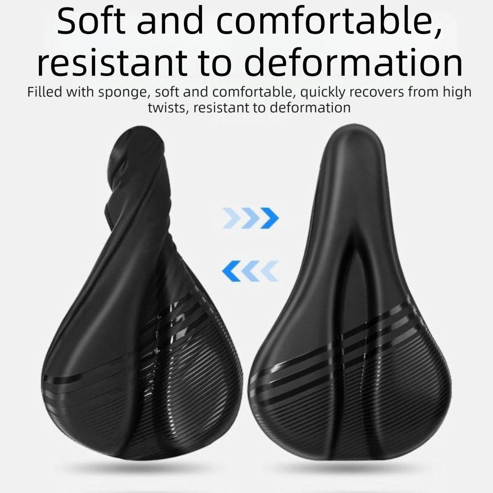 PU Leather Shockproof Pad Thicken Thicken Saddle Cover New Cushion Cover Road Bike