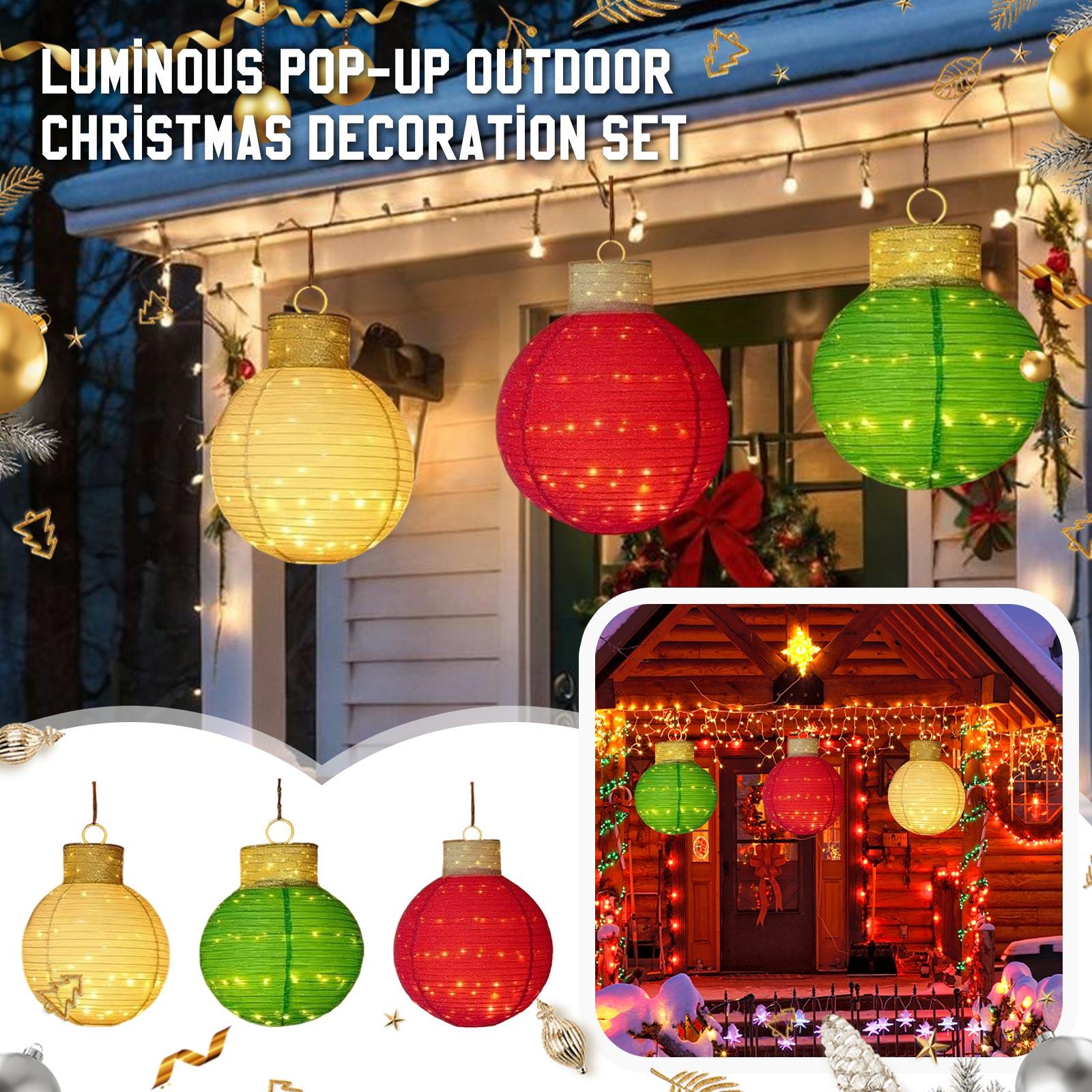 

Illuminated -up Outdoor Christmas Decoration Set One Size