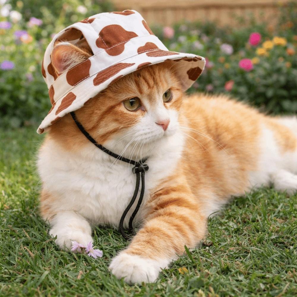 Breathable Pet Sun Hat Adjustable Dog Sunscreen Hat Fashion Pet Baseball Cap  Outdoor Travel