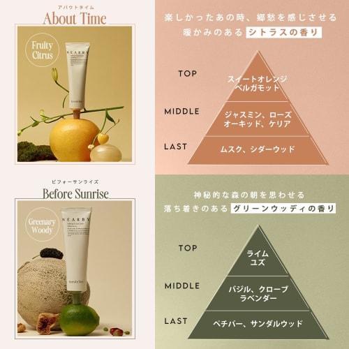 Hersteller Hand Balm, 50ml (2. Before Sunrise), Forest Scent, Moisturizing Hand Cream, Organic, Eco-Certified, Shea Butter, Plant-Derived Ingredients