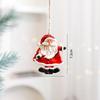 Christmas Ornaments Santa Snowman Gnome Festive Decorations Supplies Holiday