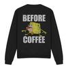 SpongeBob SquarePants Unisex Adult Before Coffee Meme Sweatshirt