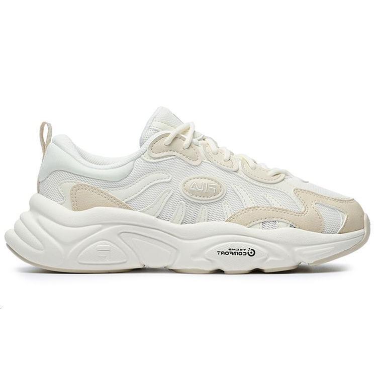 New FILA Keppler Sneakers 'White Beige' Women's F12W232129FWG