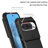 For Google Pixel 9/9 Pro Case Camera Slider PC+TPU Phone Cover with Kickstand