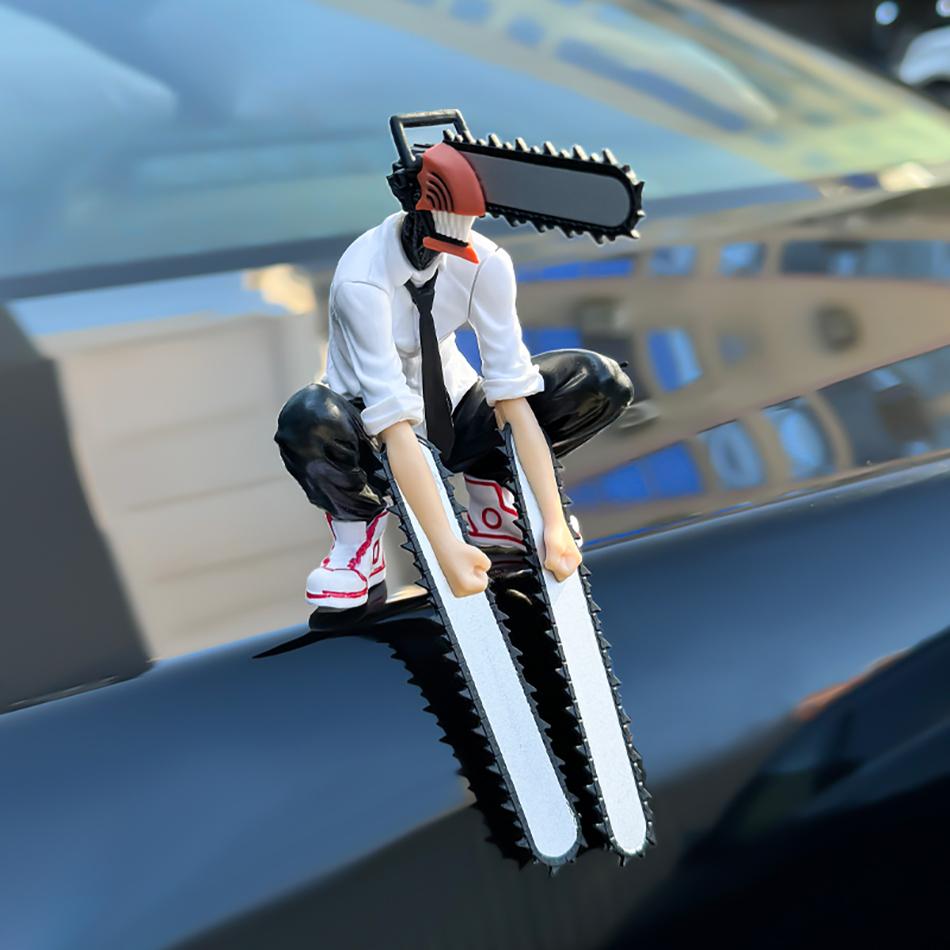 14Cm Chainsaw Man Anime Figure Power/Denji Action Figure Pvc Chainsaw Man Noodle Stopper Figure Adult Collection Model Doll Toys
