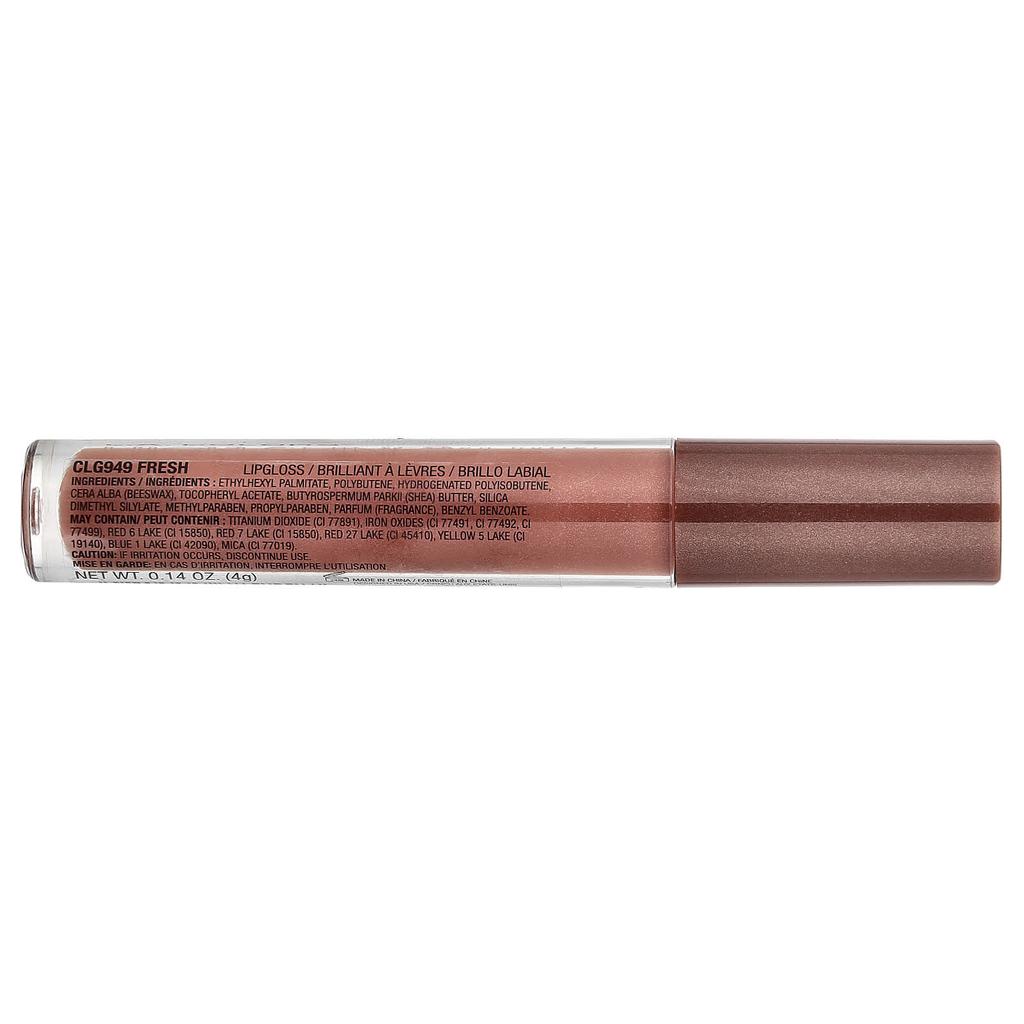 L.A. Colors, High Shine, Shea Butter Lip Gloss, CLG949 Fresh, 4g (0.14oz)